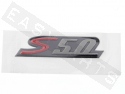 Emblem VESPA 'S50' Chrom Matt (75x15mm) 