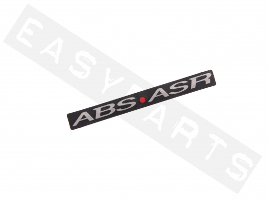 Piaggio Plakette ABS-ASR