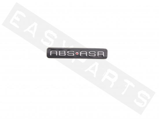 Piaggio ABS-ASR label