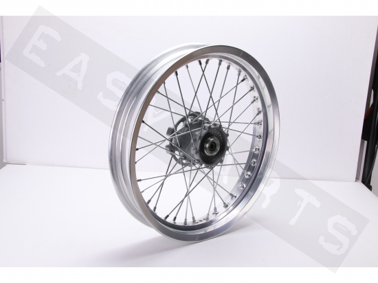 Piaggio Front Wheel 17 inch chrome (without brake disc)