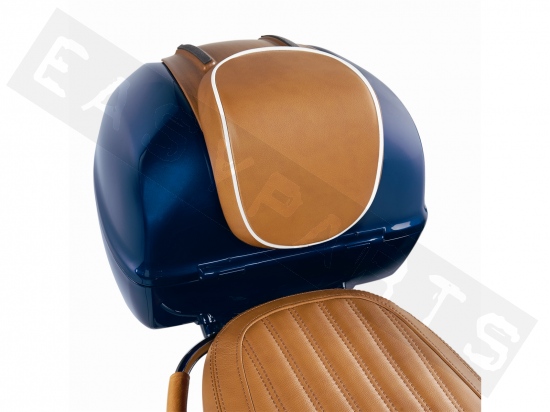 Backrest Top Case 32L VESPA Primavera Luxury Brown Leather