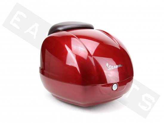 Top Case 36L VESPA GTS E4 2019 Touring Red 880/A with backrest