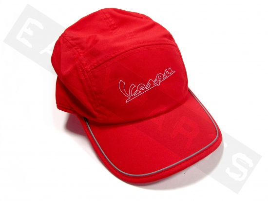 Cappellino Vespa Rosso Micro