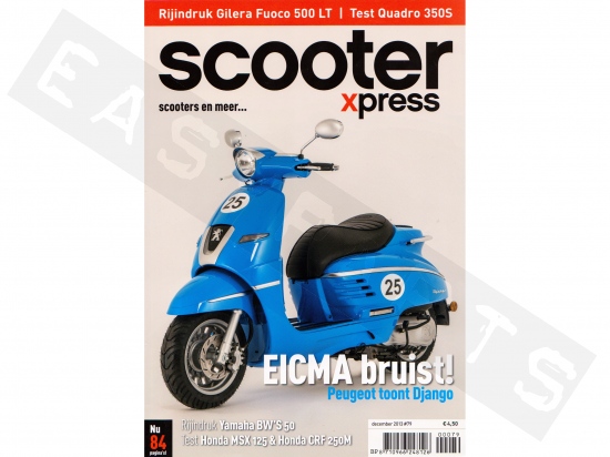 Revista holandesa ScooterXpress N°79 deciembre 2013