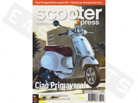 Magazine Néerlandais ScooterXpress N°80 Janvier 2014