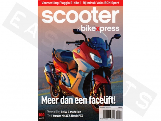Rivista Olandese ScooterXpress N°102 Novembre 2015	