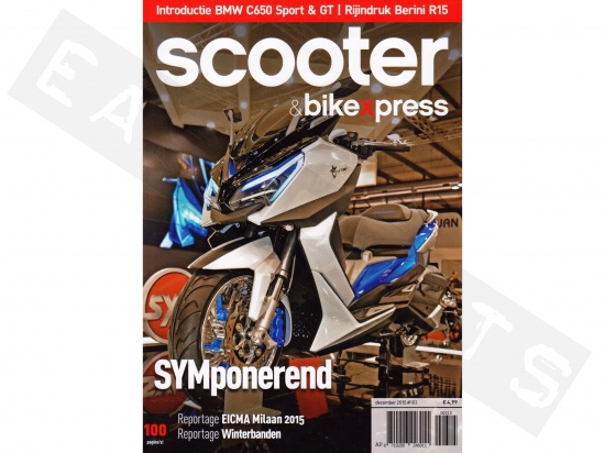 Magazine Néerlandais ScooterXpress N°103 Décembre 2015