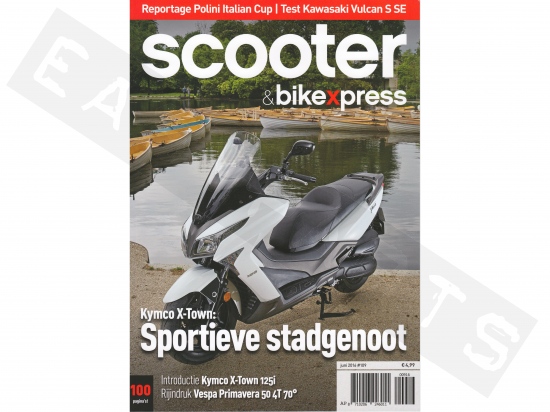 Magazine Néerlandais ScooterXpress N°109 Juin 2016