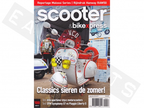 Magazine Néerlandais ScooterXpress N°111 Août 2016