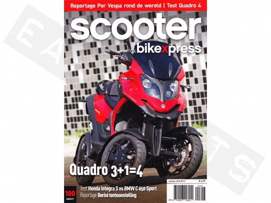 Magazine Néerlandais ScooterXpress N°113 Novembre 2016