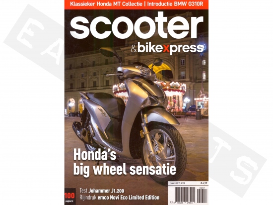 Magazine Néerlandais ScooterXpress n°118 Mars 2017