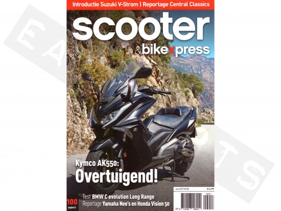 Magazine Néerlandais ScooterXpress n°120 Mai 2017
