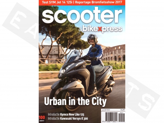 Magazine Néerlandais ScooterXpress n°121 Juin 2017