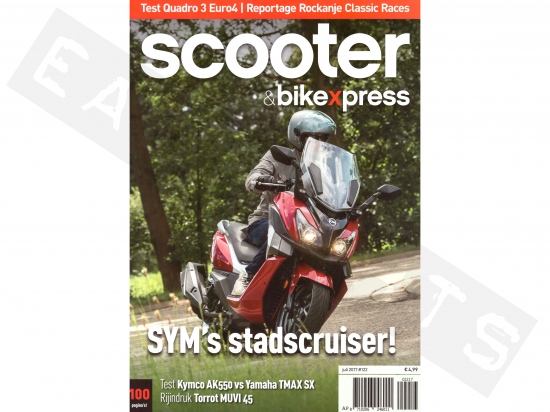 Magazine Néerlandais ScooterXpress n°122 Juillet 2017