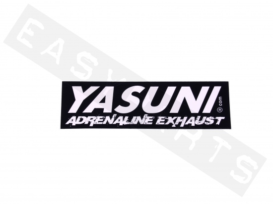 Sticker YASUNI Adrenaline Exhaust (115 x 34mm)
