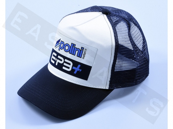 Cappellino POLINI Blue Line E-P3+ Blu/ bianco Adulto