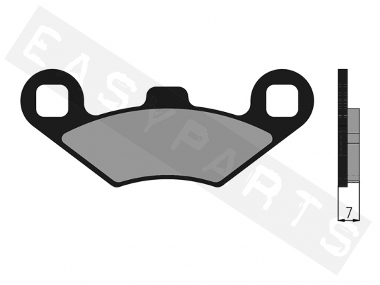 Brake pads POLINI Original (FT3157)