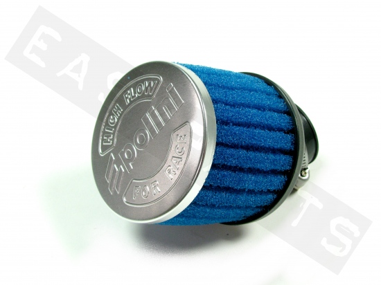 Air Filter POLINI Special Blue Inclined 30° Long Ø32 PHBG/PHBD