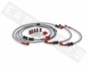 Brake Hose kit MALOSSI MHR Yamha T-Max 530i 2012-2016 (without ABS)