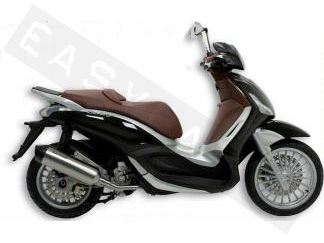 Uitlaat MALOSSI RX-KAT Piaggio Beverly RST 300i E3 2010-2016