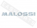 Sticker MALOSSI Zilver (10cm)