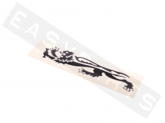 Aufkleber MALOSSI 'Löwe' links Schwarz (14cm)