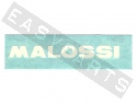 Sticker MALOSSI (14cm) White