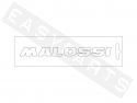 Sticker MALOSSI (14cm) White