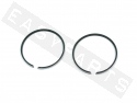 Piston Ring Set MALOSSI Sport/Replica Ø40,8x1,5 Min./Pia./Peu. (overmaat)