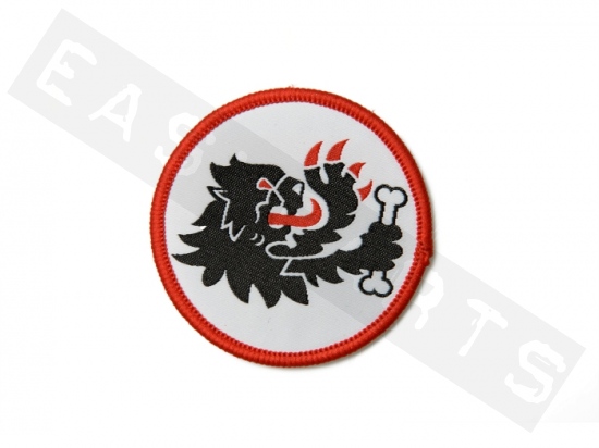 Patch Malossi Lion  Head ? 6 Cm With Embroidered Edge