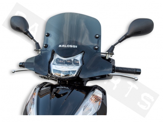 Parabrezza Sport fumé MALOSSI Honda SH 300i H2O 4T 2015-> - Parabrezza e  cupolini -  - Ricambi e accessori per scooter e motorini