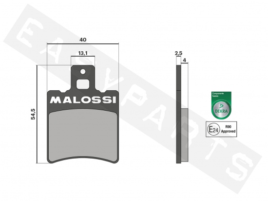 Remblokset MALOSSI Sport (FT3011)