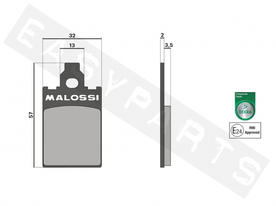 Remblokset MALOSSI Sport (FT3012)