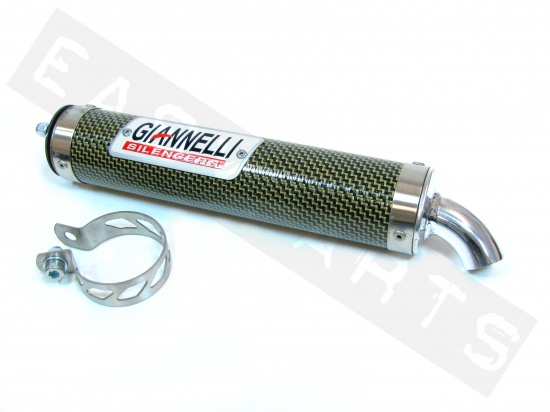 Muffler Carbon/ Kevlar GIANNELLI REVERSE Scooters 50