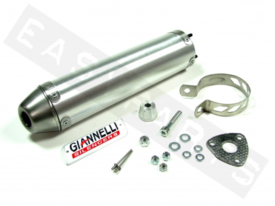 Silenziatore alluminio GIANNELLI STREET Aprilia RS4 50 '11