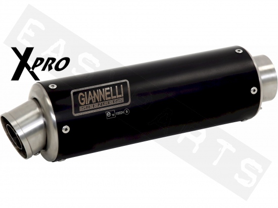 Silenciador GIANNELLI X-PRO nichrom negro Honda Integra/ NC 700-750i