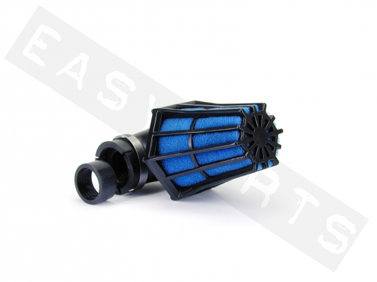 Filtro de aire TNT R-Evo negro/azul inclinado 90° Ø28-35 PHBG/PHVA/PHBN