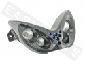 Maschera Faro 4 luci con LED blu TNT style carbone Nitro/ Aerox