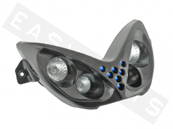 Headlight 4 Lights with blue LED TNT black Aerox/ Nitro