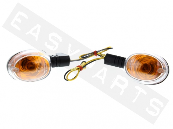 Rear indicator set TNT clear Bw's/ Booster 2004->