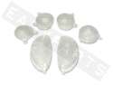 Indicator lens set with Tail Light TNT clear Majesty 125-150 1998-200