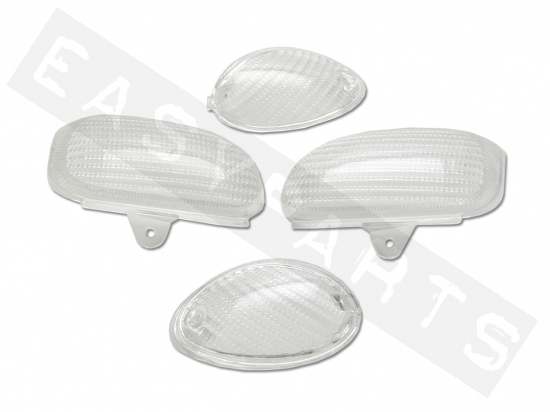 Indicator lens set TNT clear Neo's/ Ovetto <-2007