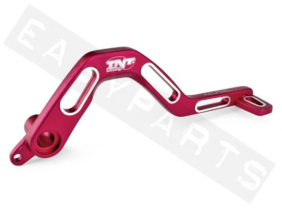 Pedal de freno TNT Lighty rojo anodizado Derbi Motos SM/ END.