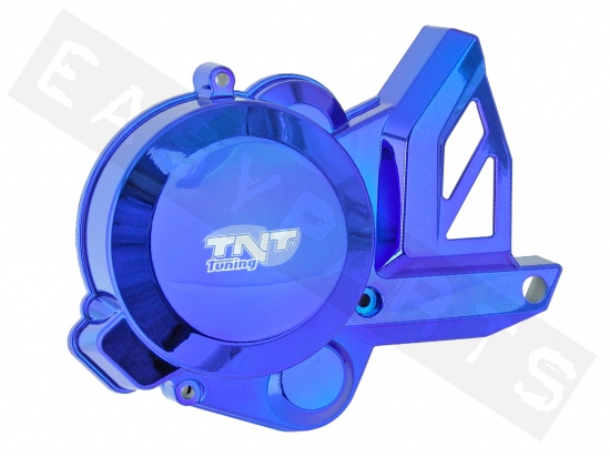 Ignition Cover TNT Anodized Blue Derbi/ Piaggio D50B0