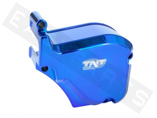 Ölpumpendeckel TNT Blau eloxiert Derbi/ Piaggio D50B0