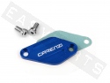 Ölpumpenverschluss CARENZI Alu. blau eloxiert Derbi/Piaggio/Minarelli AM6