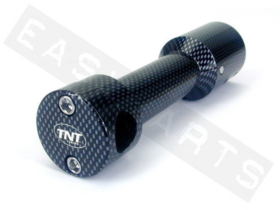 Potence TNT droite Ø22 style carbone Nitro/ Aerox