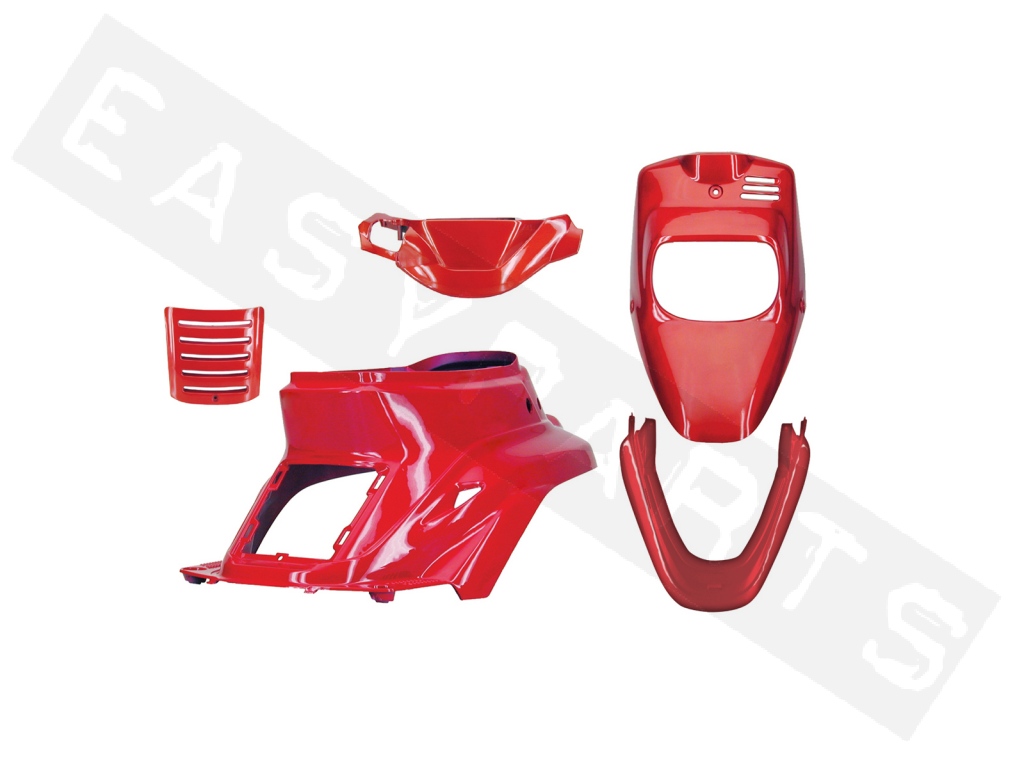 Bodywork setTNT Booster/ BW S 94- 03 Red Scuderia - Body work kits -   - Order scooter parts, moped parts and accessories