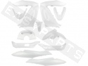 Kit carénages TNT blanc PCX 125 2010-2013 (11 pièces)