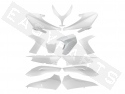 Kit carénages TNT blanc nacré T-Max 500 2008-2011 (13 pièces)